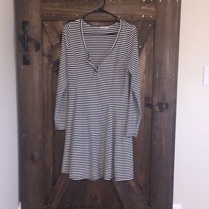 Charlotte Russe striped dress, size large